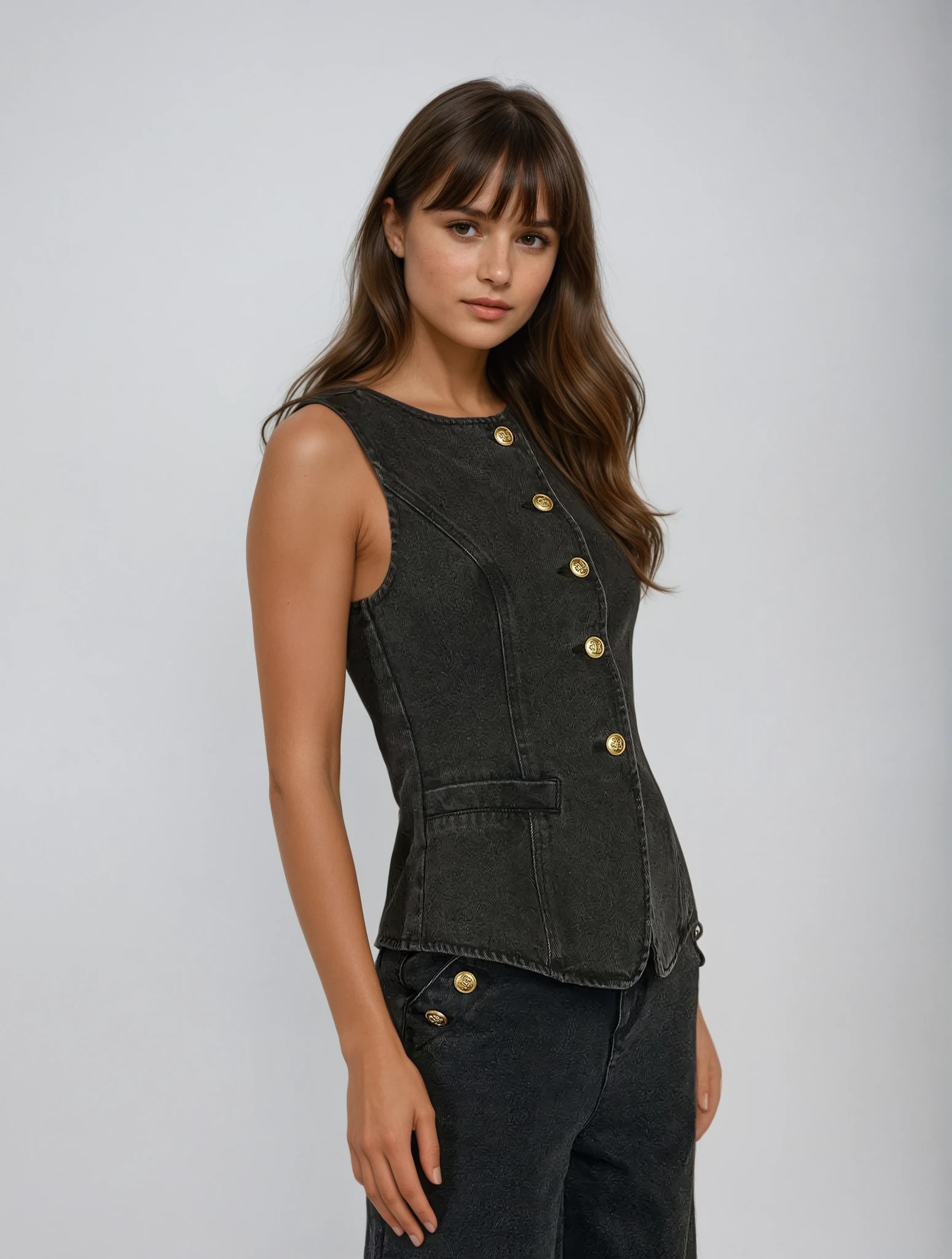 Gianna | Chic Denim Ensemble