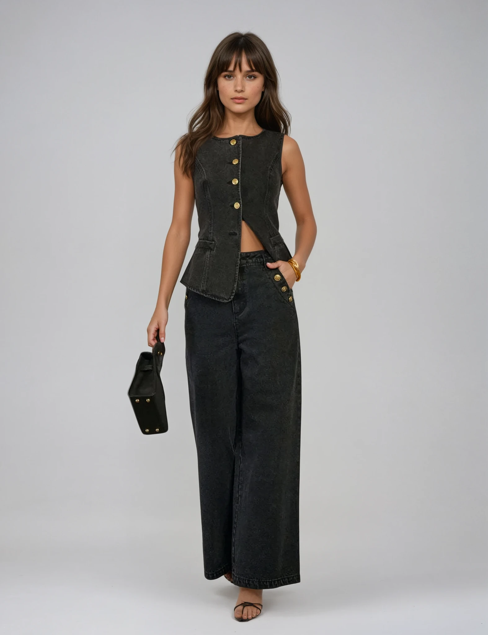 Gianna | Chic Denim Ensemble