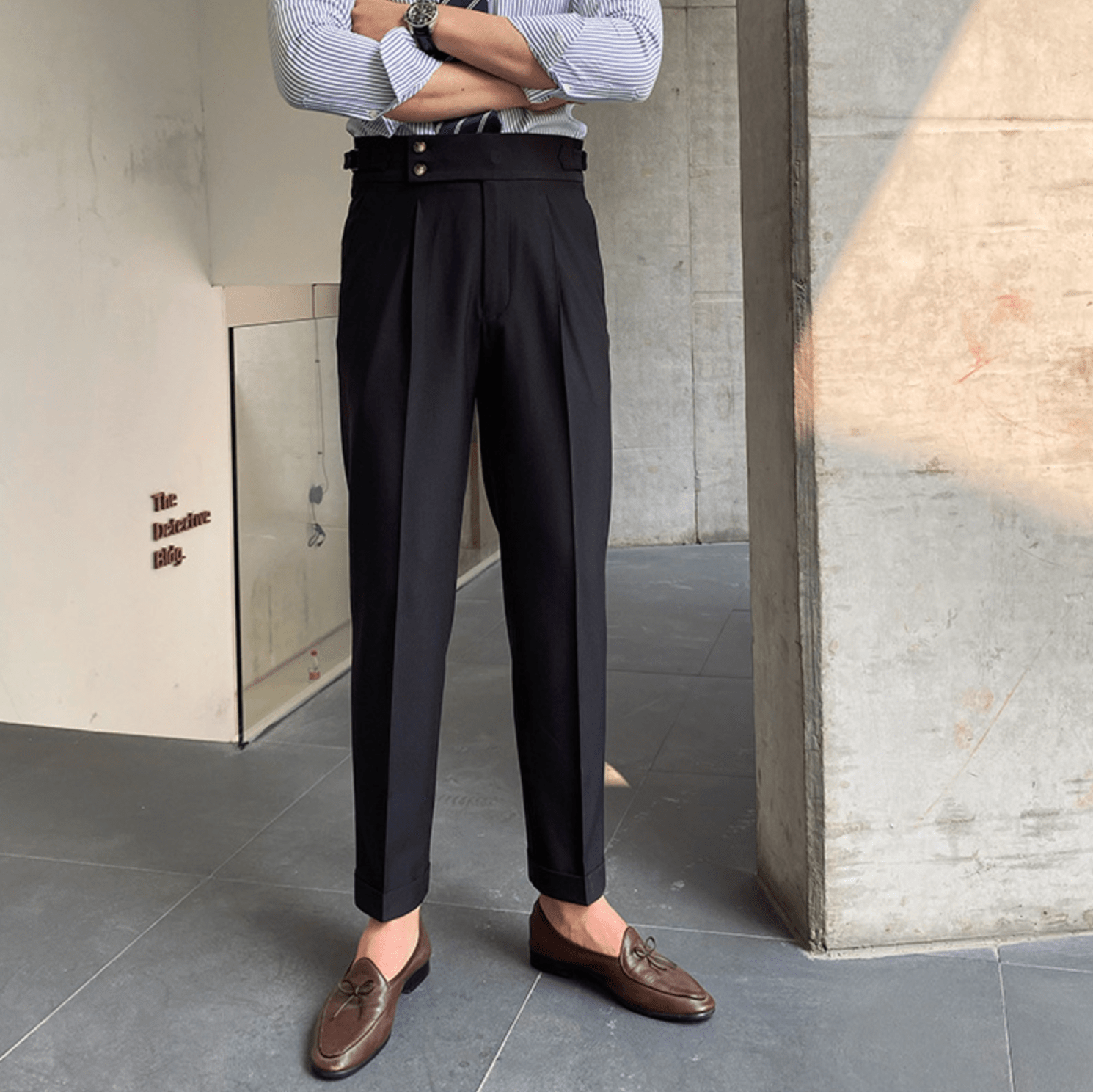 Edward | Stylish High-Waist Pants