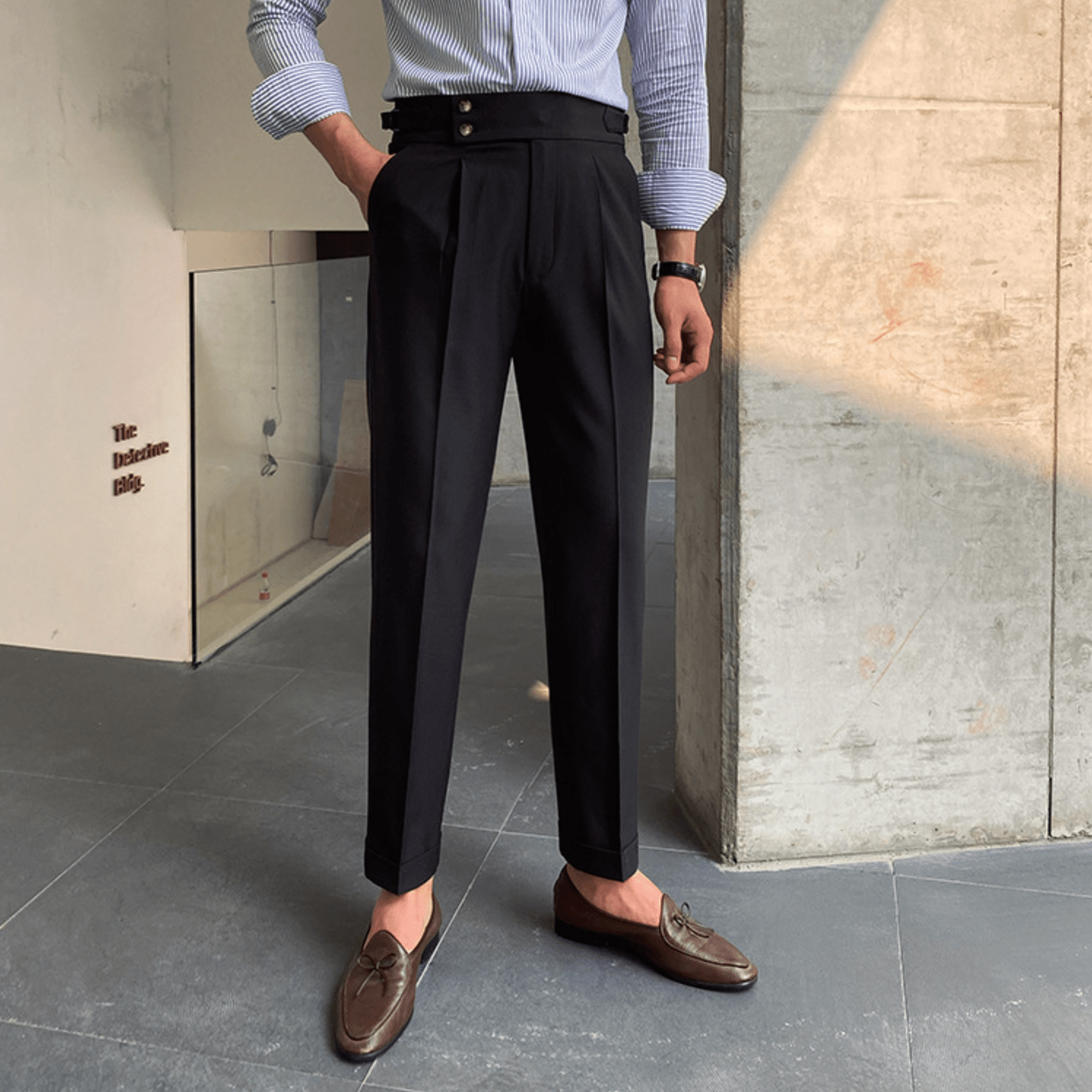 Edward | Stylish High-Waist Pants