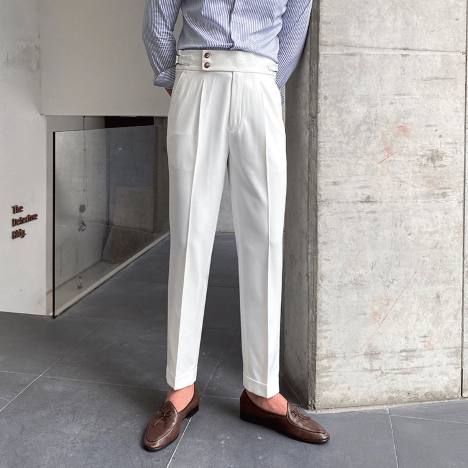 Edward | Stylish High-Waist Pants