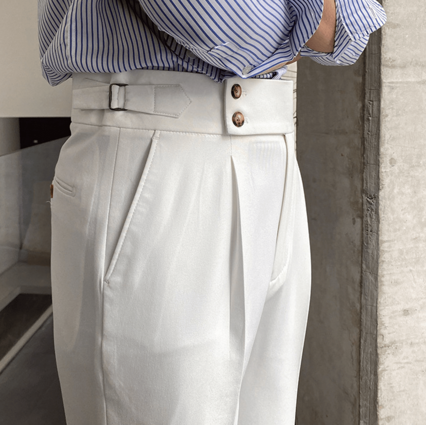 Edward | Stylish High-Waist Pants