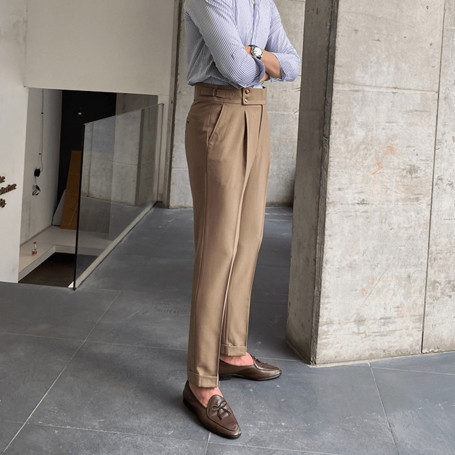 Edward | Stylish High-Waist Pants