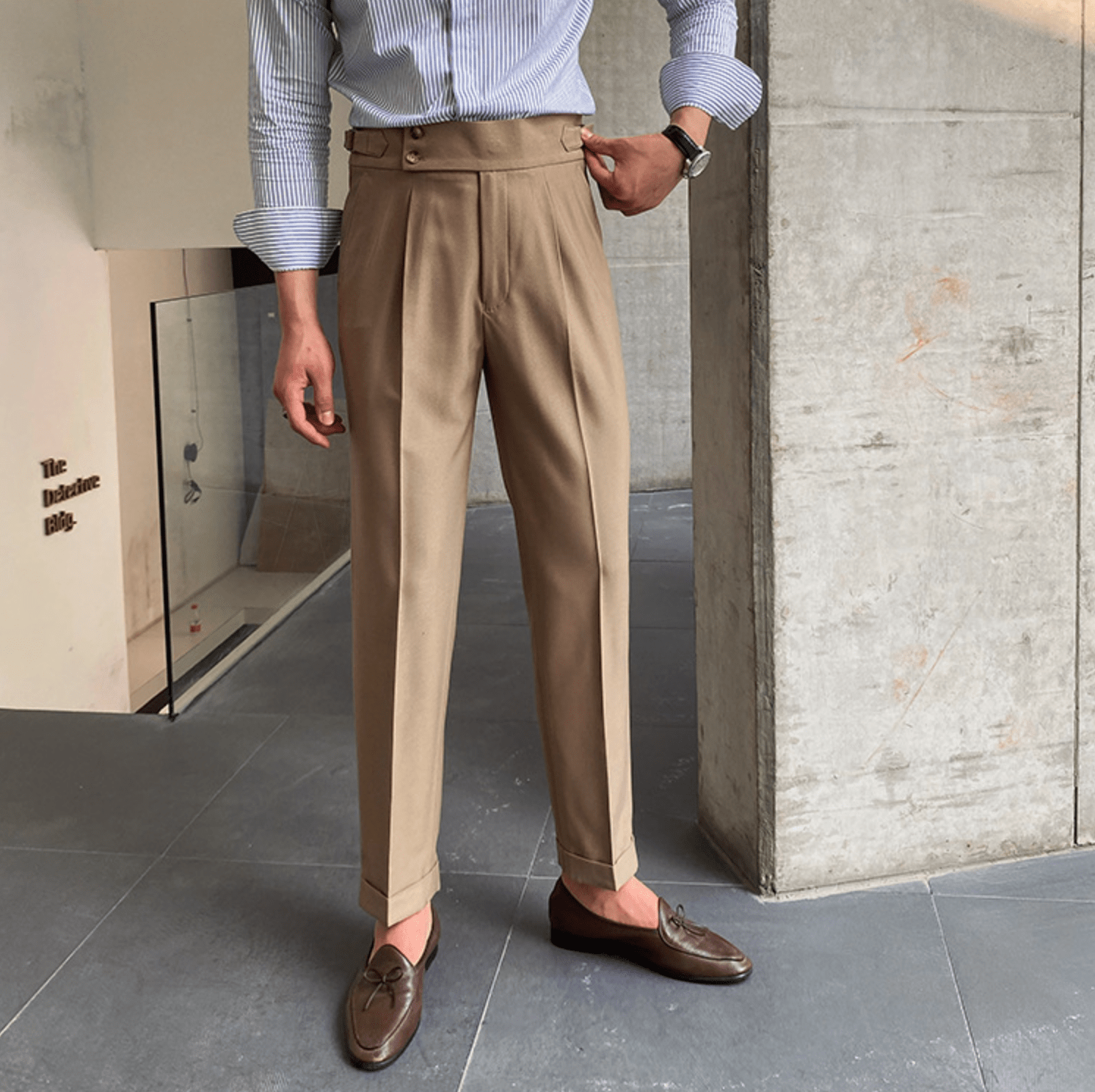 Edward | Stylish High-Waist Pants
