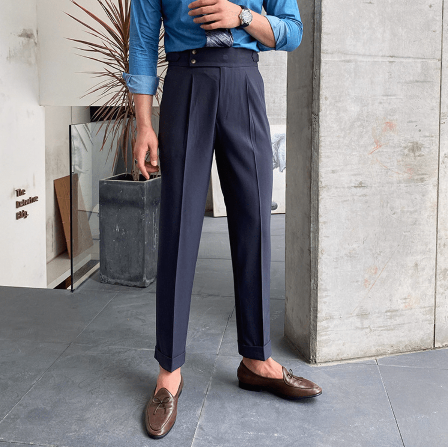 Edward | Stylish High-Waist Pants
