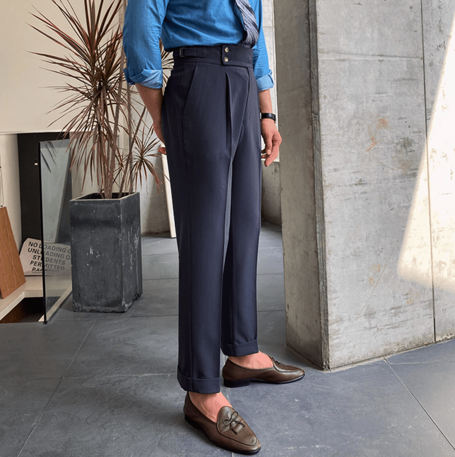 Edward | Stylish High-Waist Pants