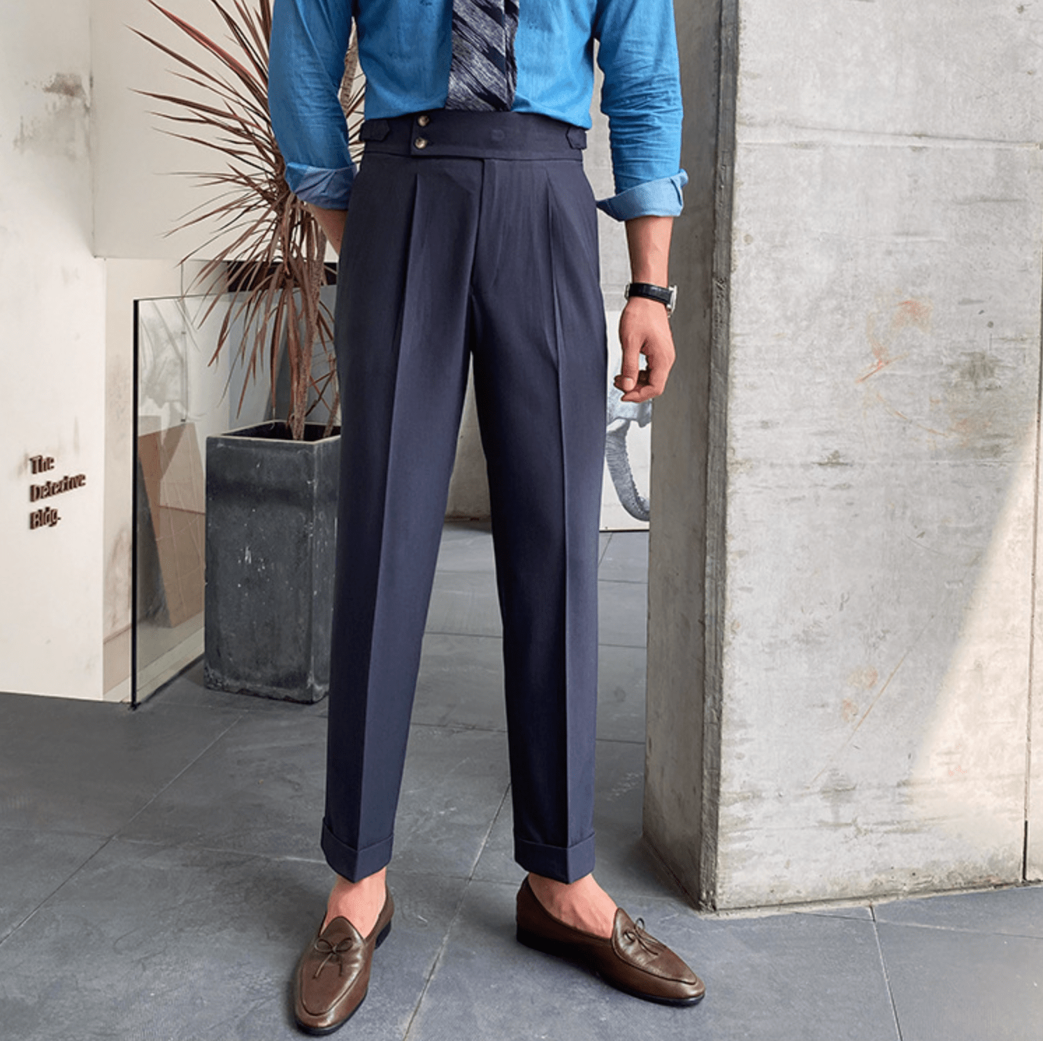 Edward | Stylish High-Waist Pants