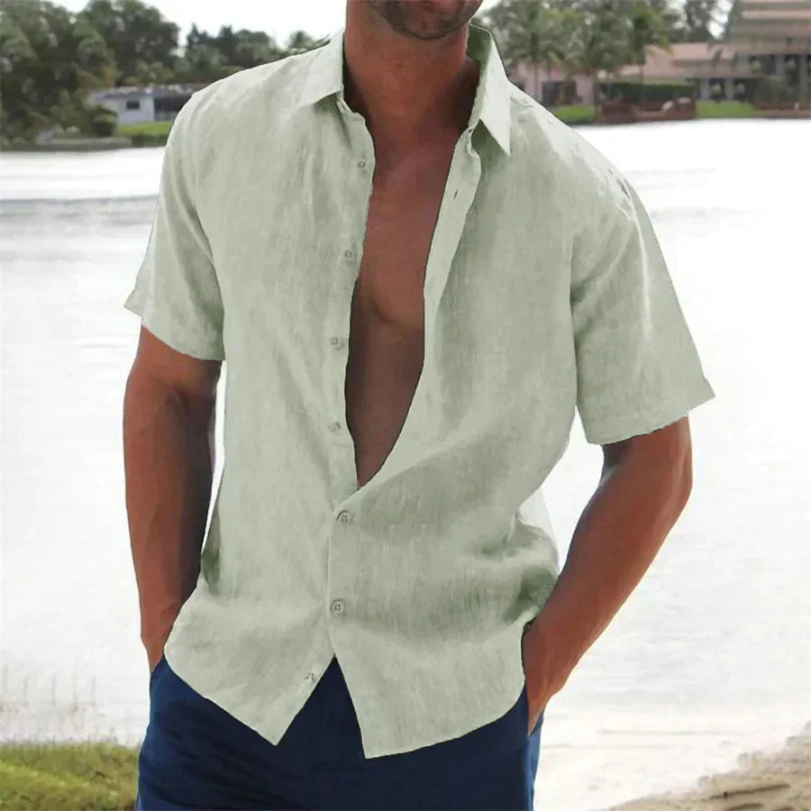 Lucas | Casual Linen Shirt