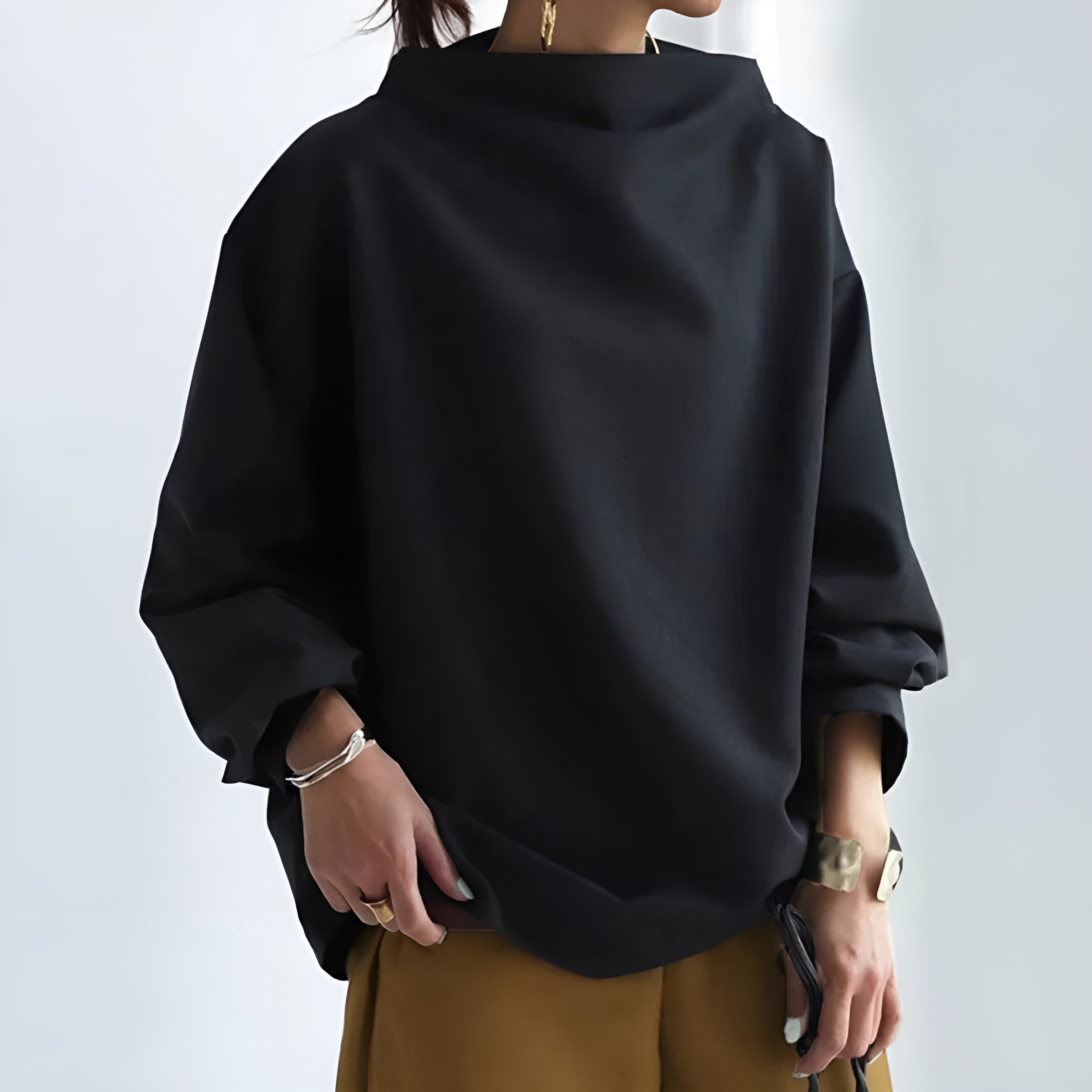 Elisa | High Neck Sweater