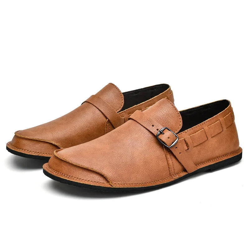 Lorenzo | Elegant Leather Loafers
