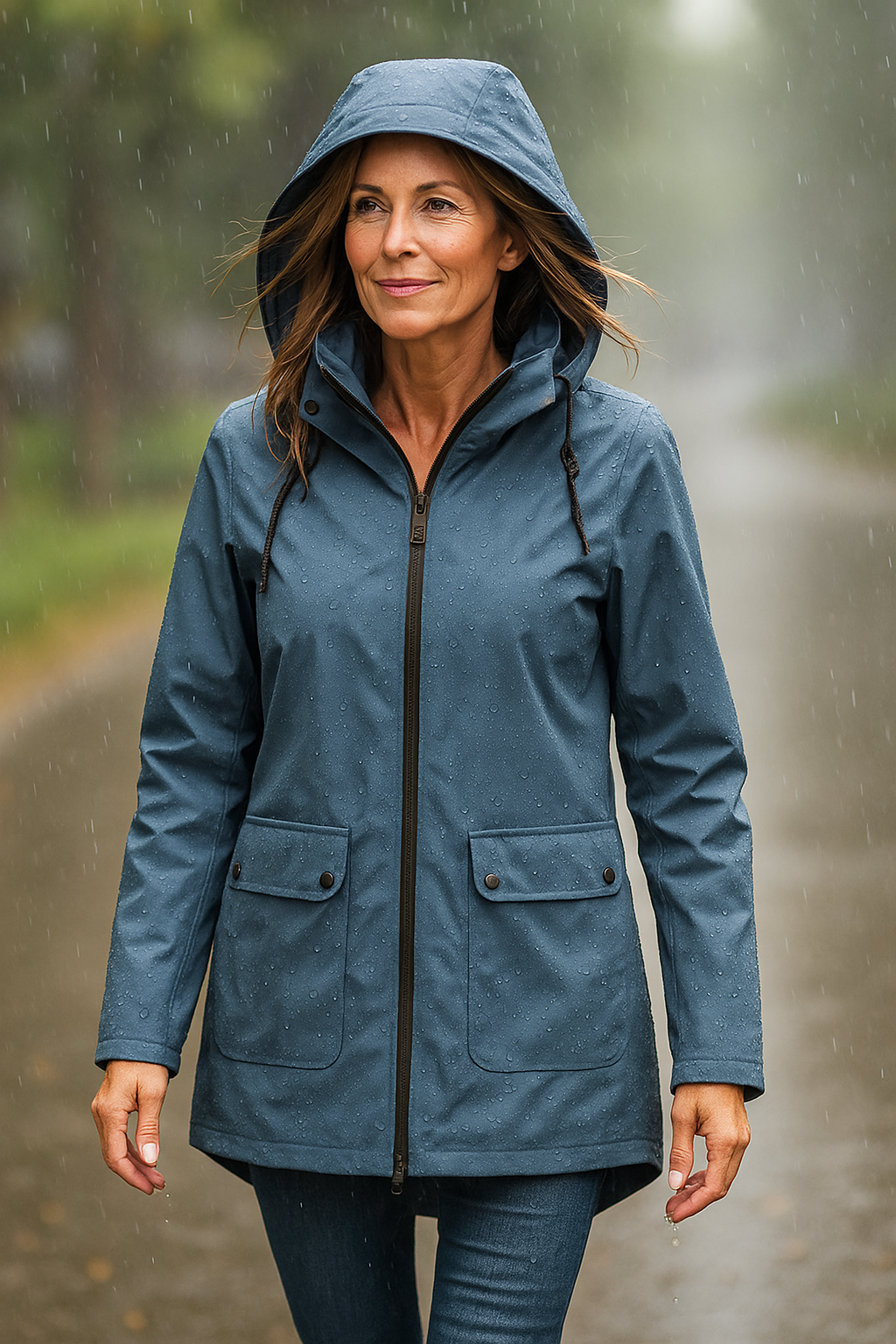 Roslyn | Timeless Rain Jacket