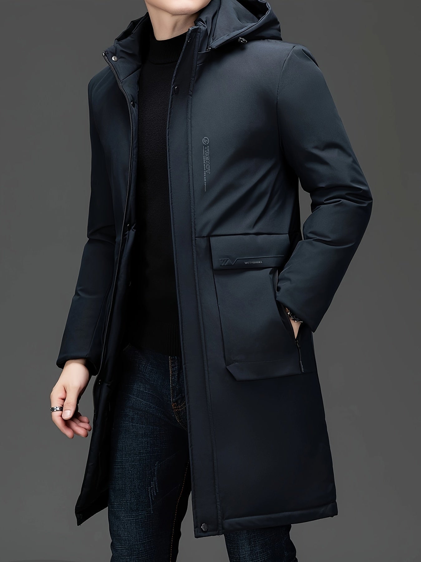 Aurèle | Stylish Hooded Coat