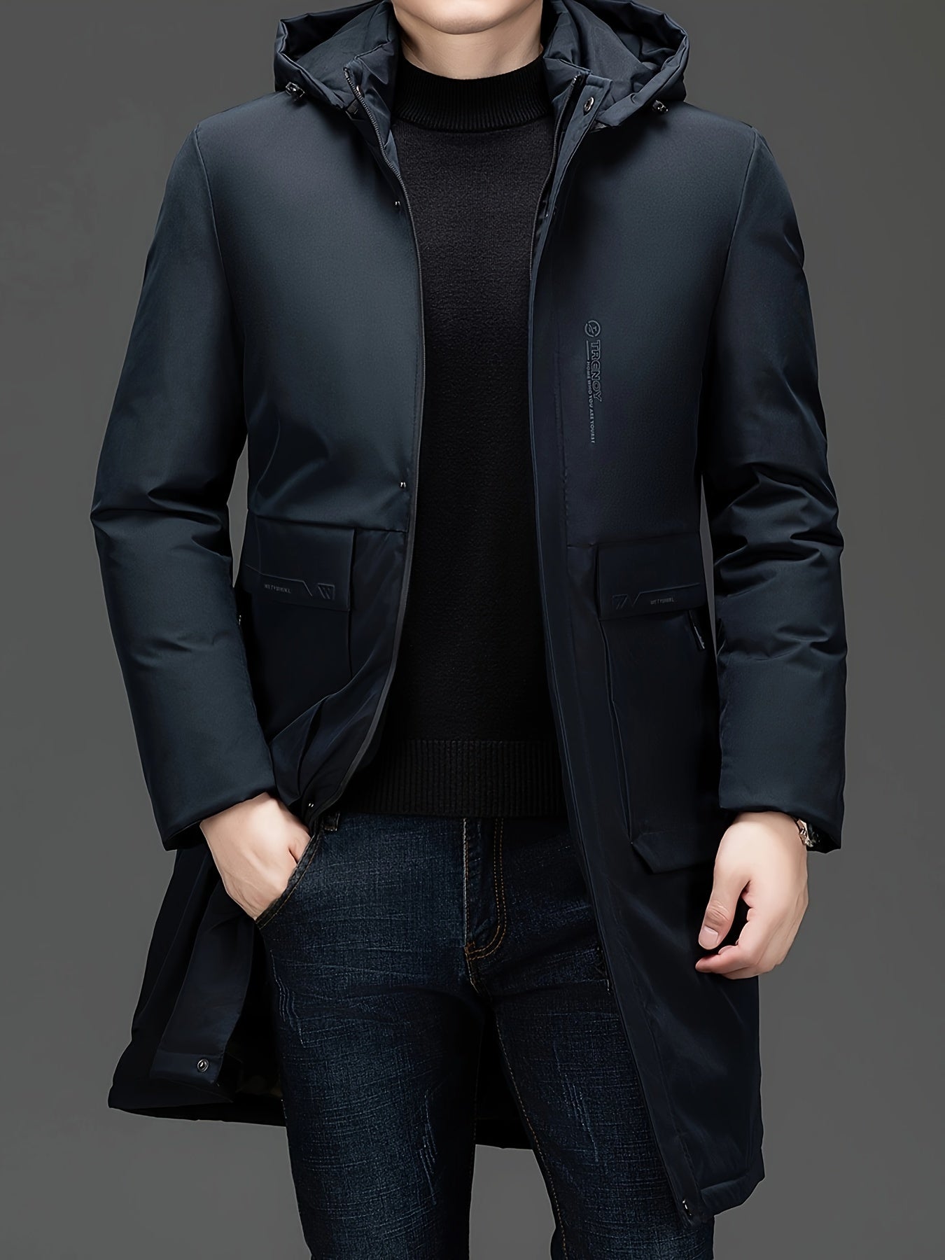 Aurèle | Stylish Hooded Coat