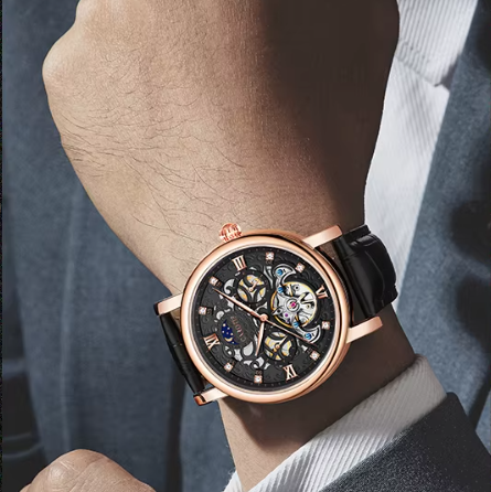 Olivier | Montre Cuir Élégante