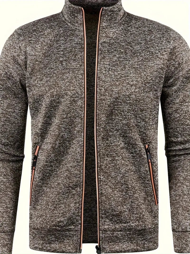 Guillaume | Modern Zip Cardigan