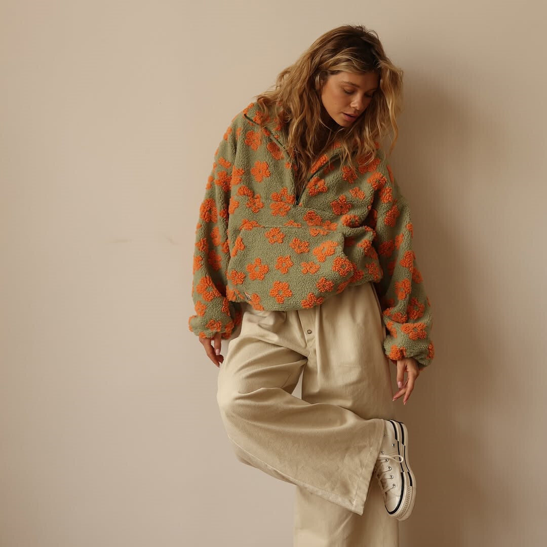 Daisy | Ultra-Soft Sherpa Sweater