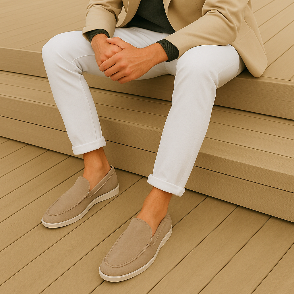 Luis | Mocasines de gamuza