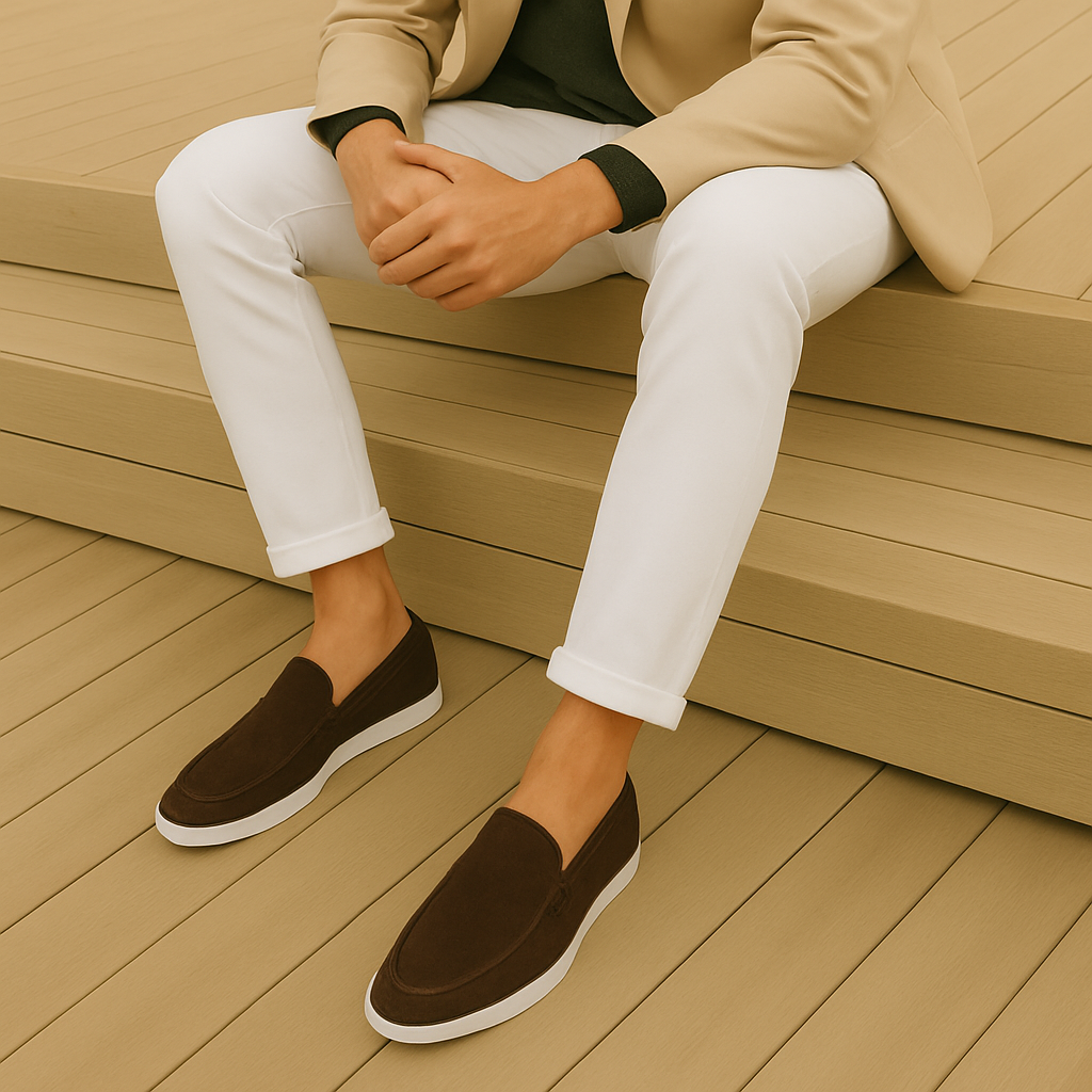 Luis | Mocasines de gamuza