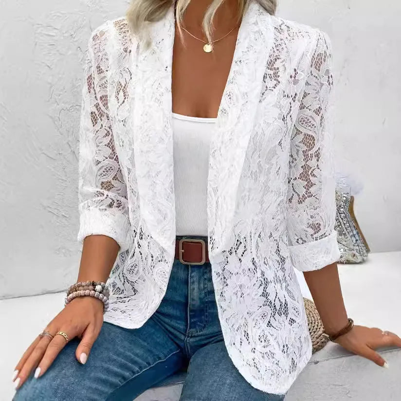 Lila | Lace Blazer