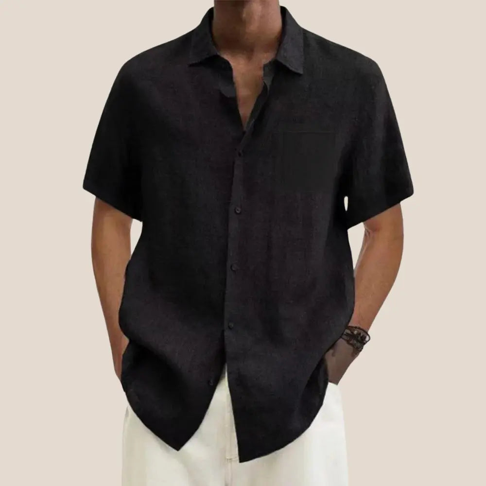 André | Linen Short Sleeve Shirt