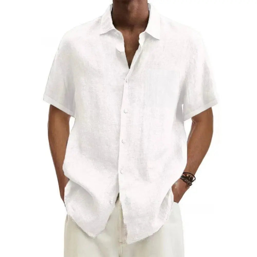 André | Linen Short Sleeve Shirt