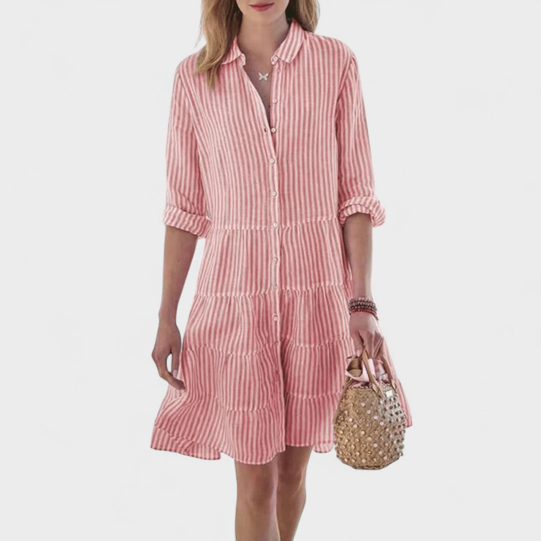 Aurélie | Striped Summer Dress