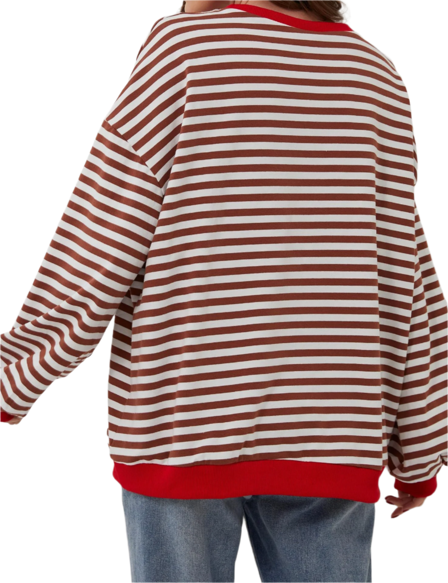 Alisa | Chic Striped Sweatshirt