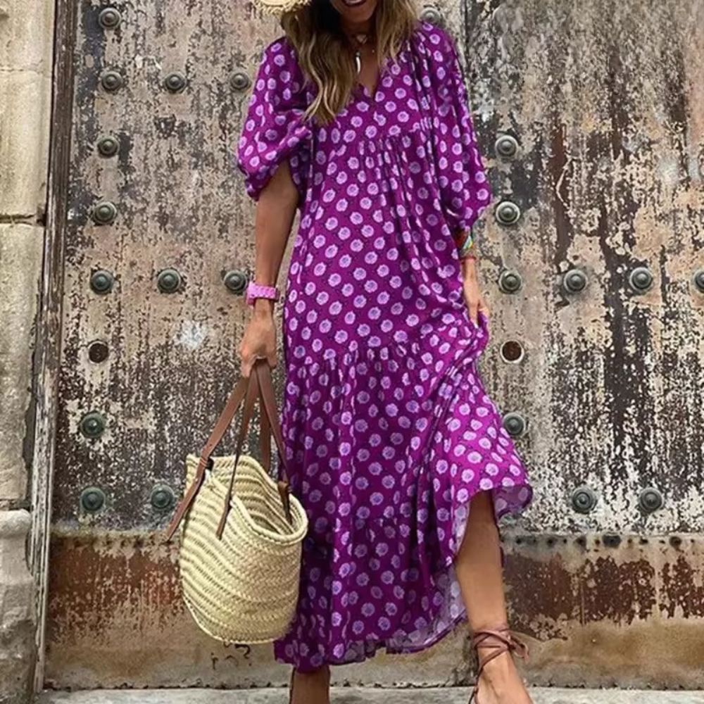 Sharon | Elegant Spring Robe