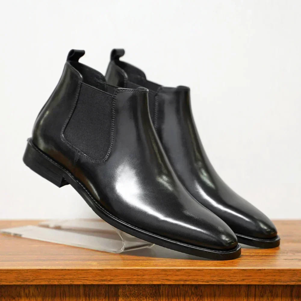 Luke | Elegant Leather Chelsea