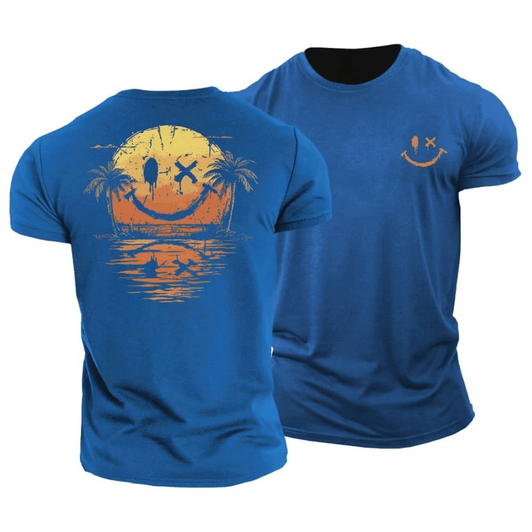Léo | T-shirt Smiley Plage