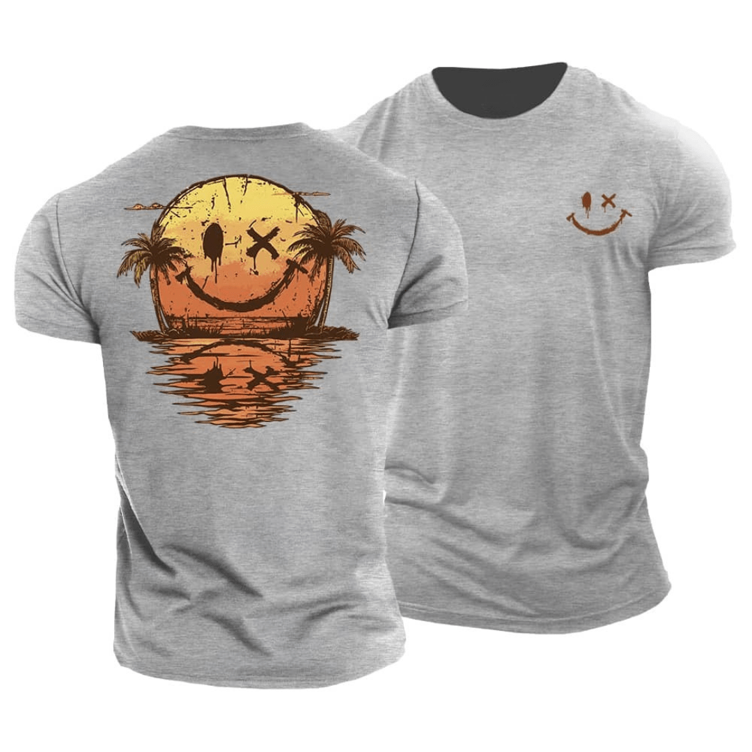 Léo | T-shirt Smiley Plage