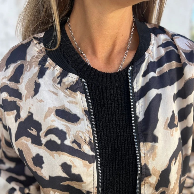 Zélie | Zebra Print Jacket
