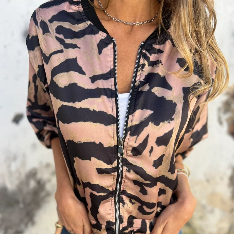 Zélie | Zebra Print Jacket