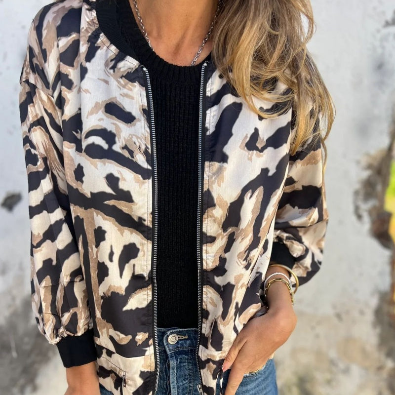 Zélie | Zebra Print Jacket