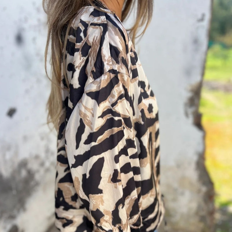 Zélie | Zebra Print Jacket