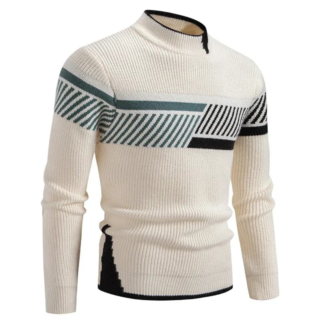 Liam | Elegant Geometric Sweater