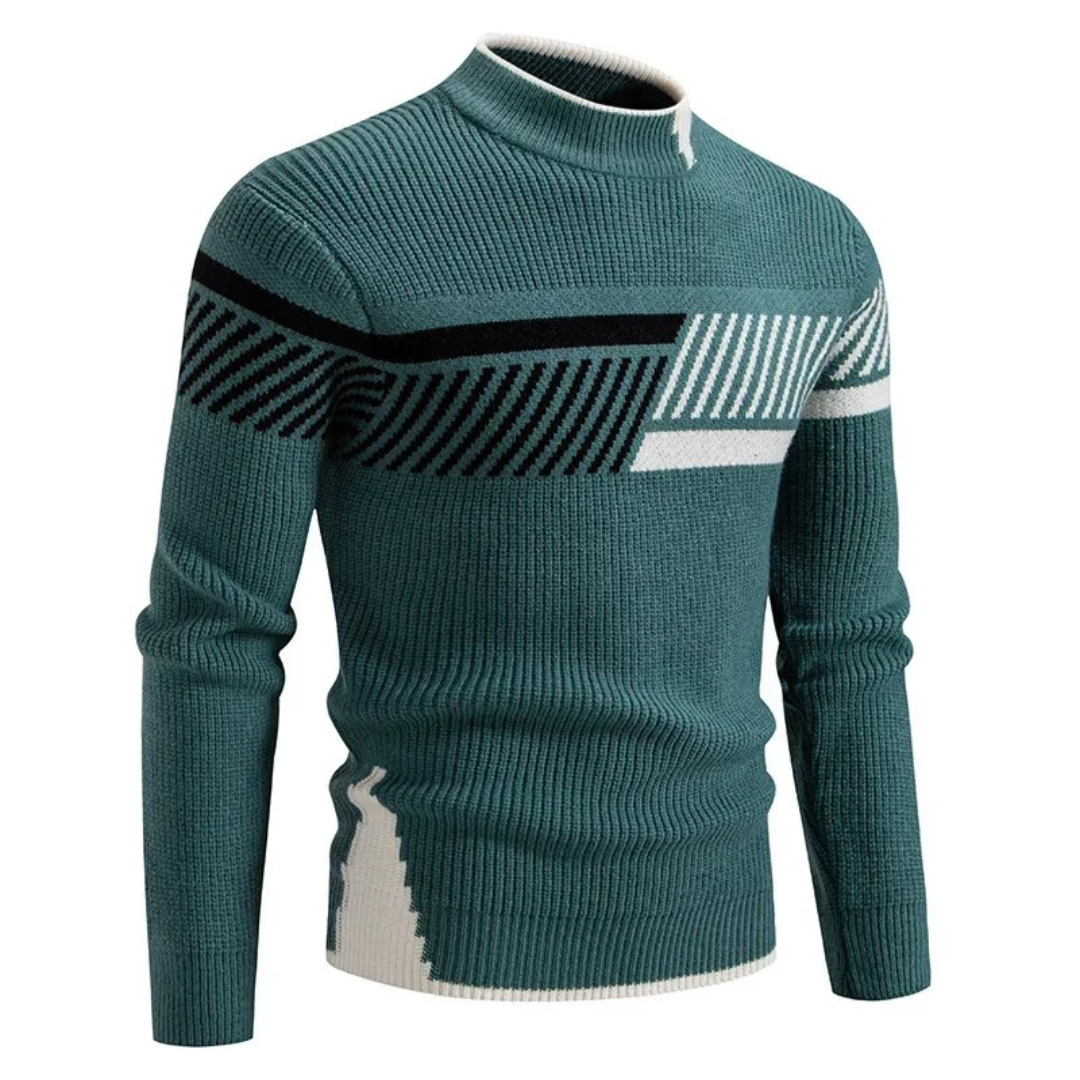 Liam | Elegant Geometric Sweater