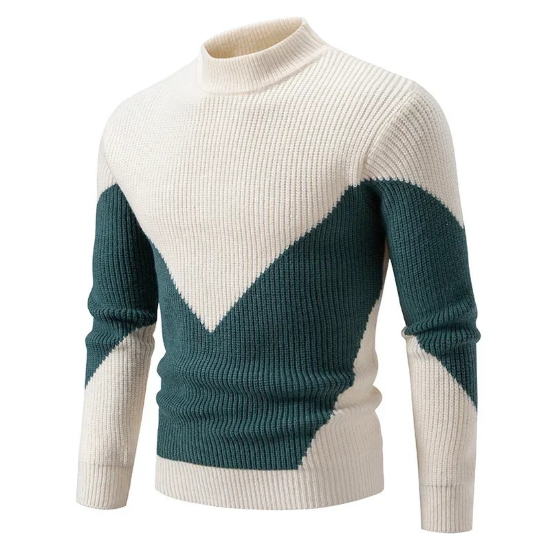 Liam | Elegant Geometric Sweater