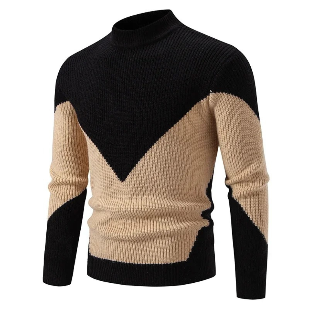 Liam | Elegant Geometric Sweater