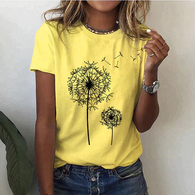Jaleah | Elegant Dandelion Tee