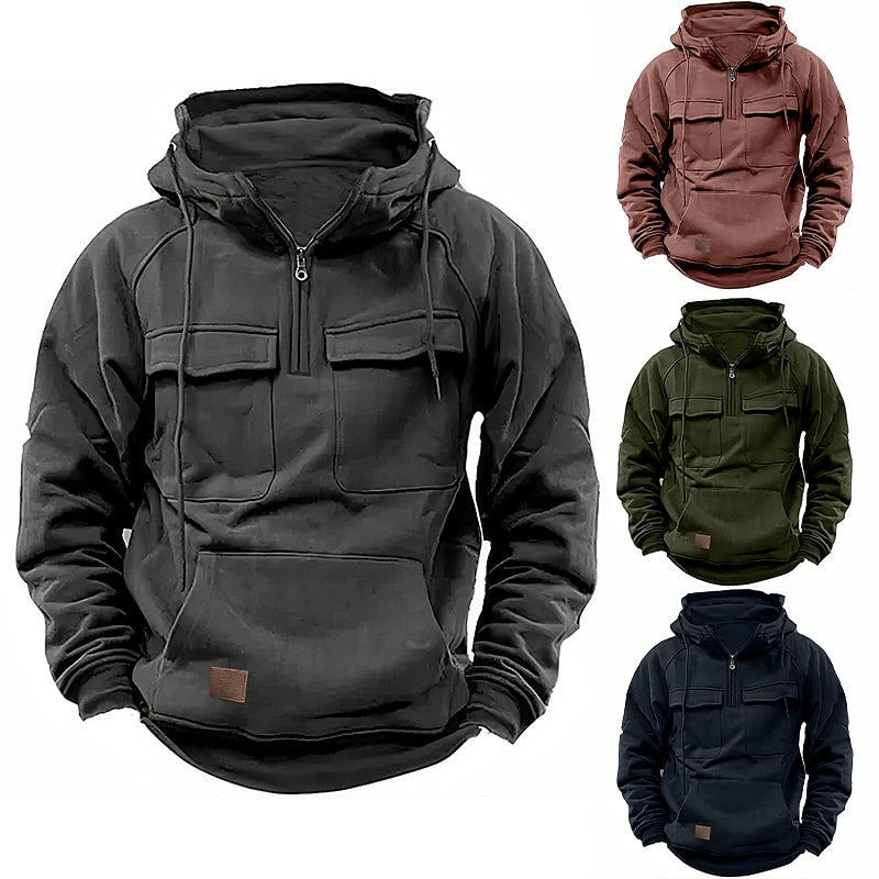 Xavier | Comfy Zip Hoodie