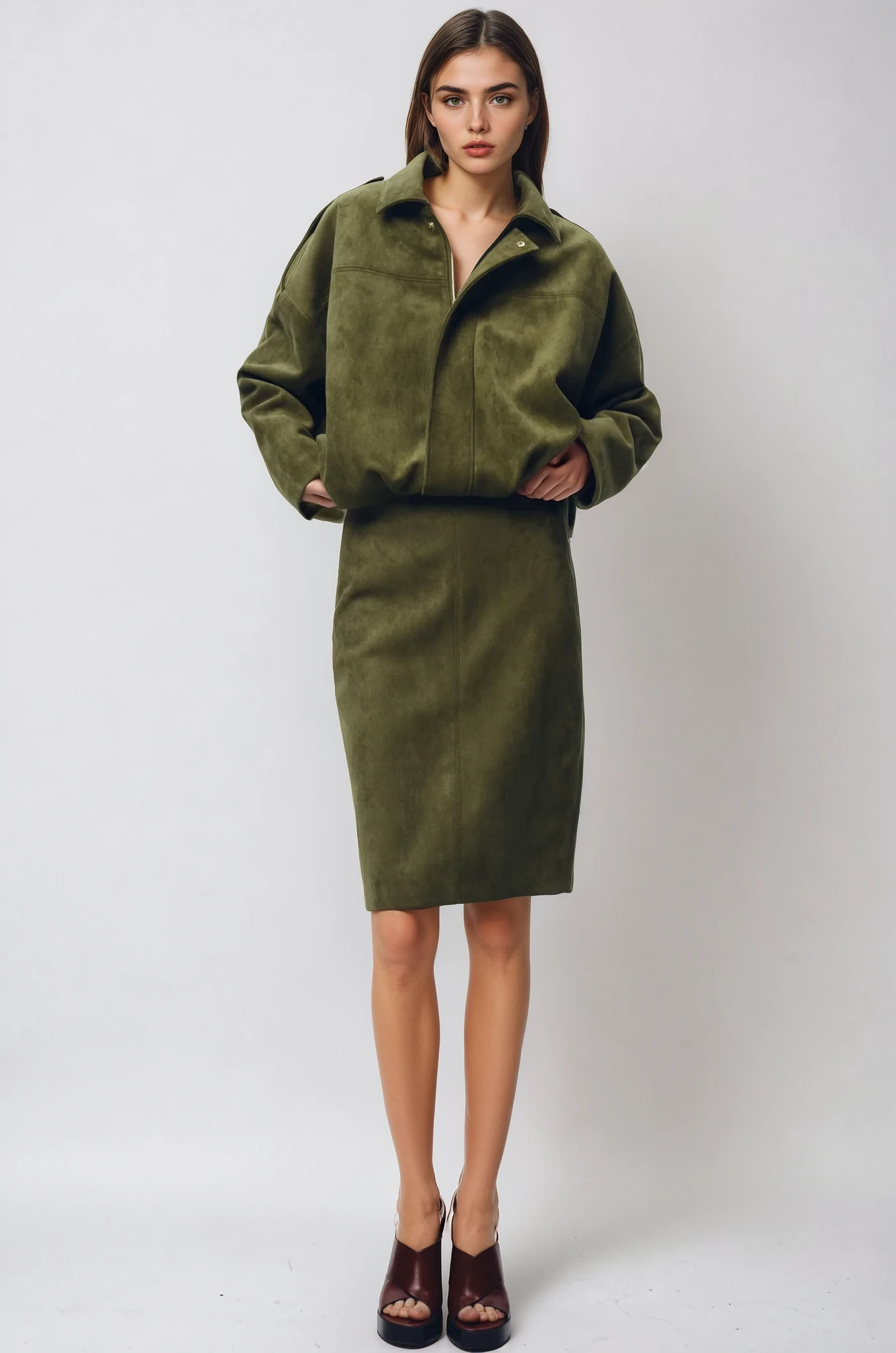 Sofia | Chic Suede Jacket