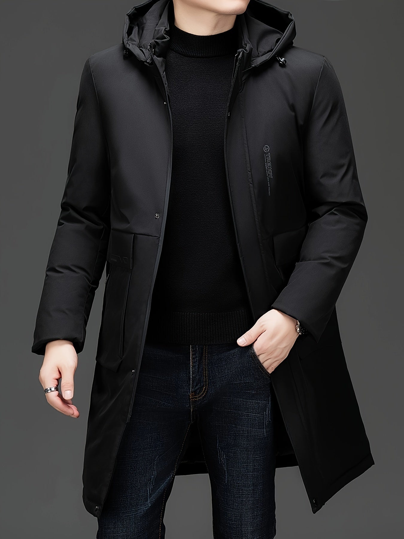 Aurèle | Stylish Hooded Coat