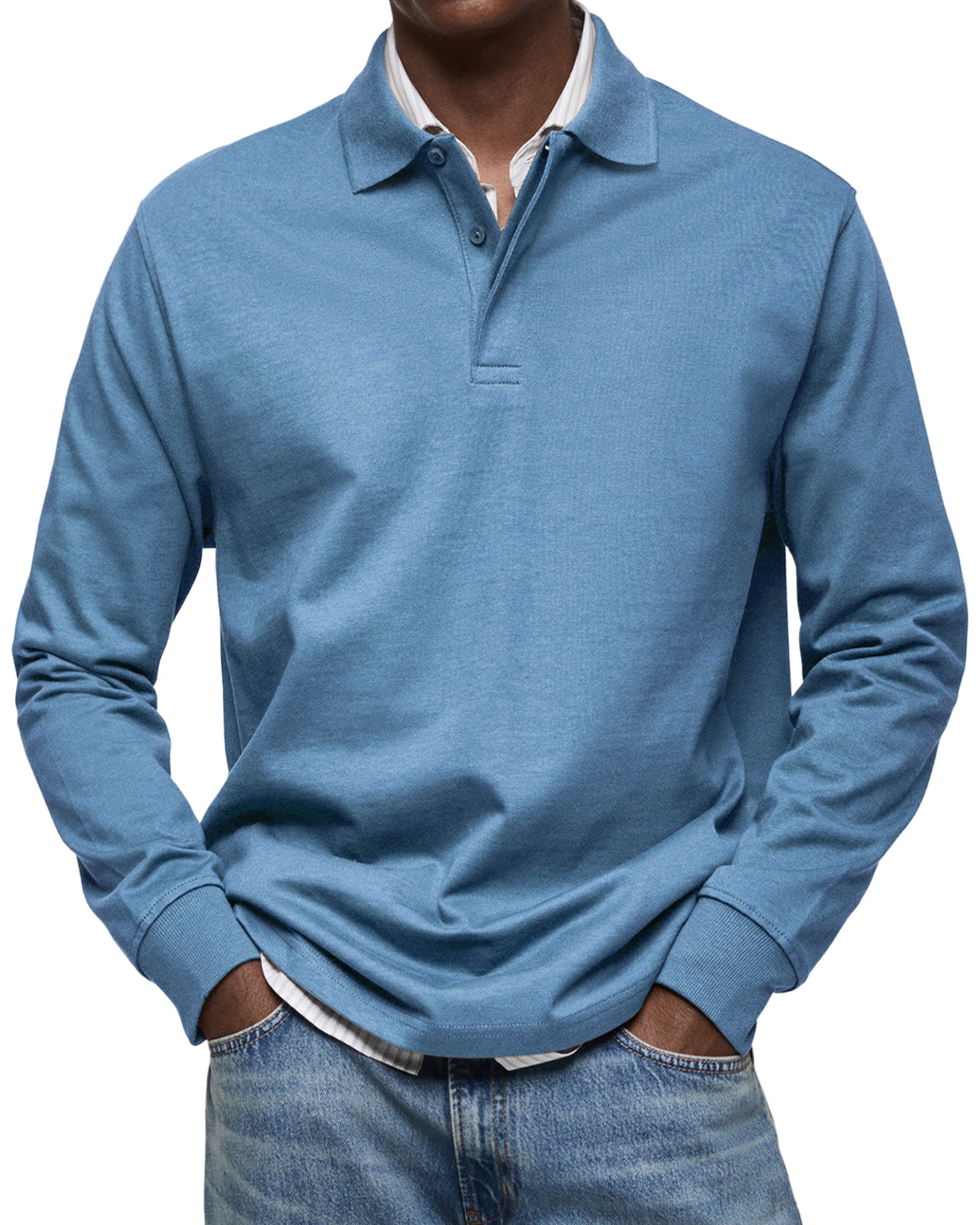 William | Classic Long Sleeve Polo