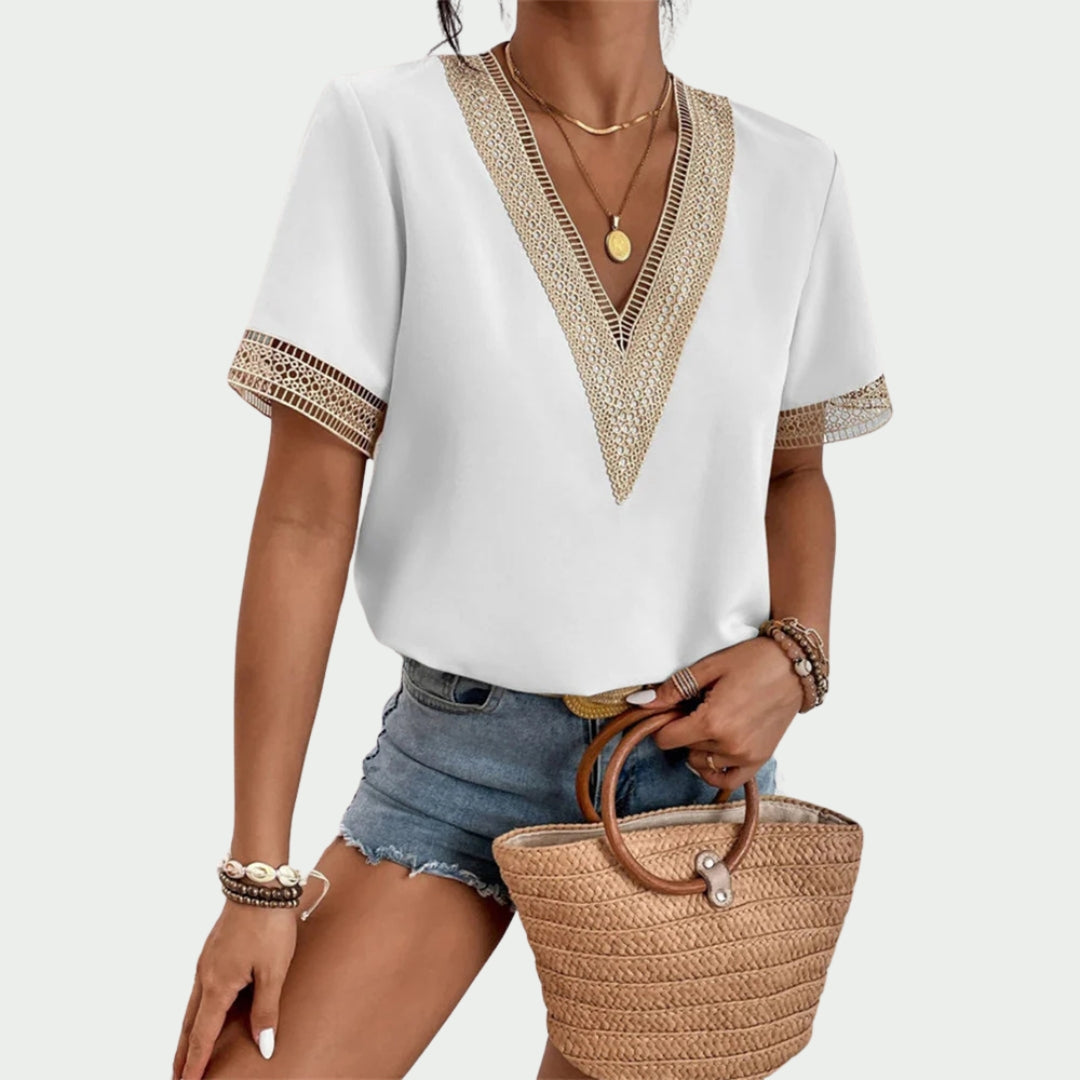 Sophie | V-Neck Tee