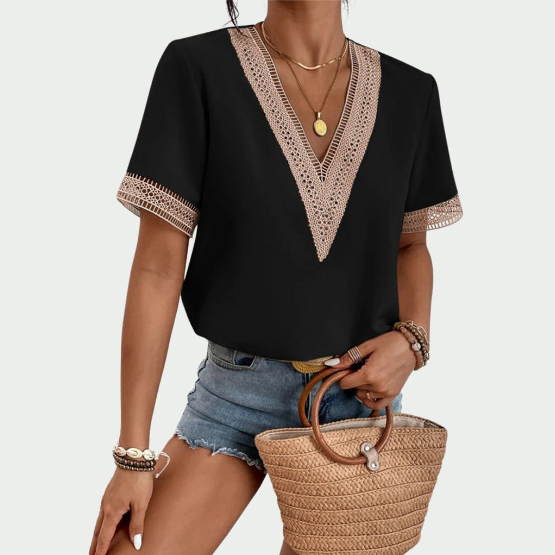 Sophie | V-Neck Tee