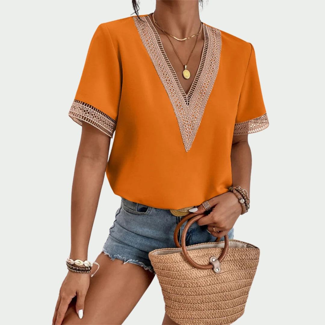 Sophie | V-Neck Tee