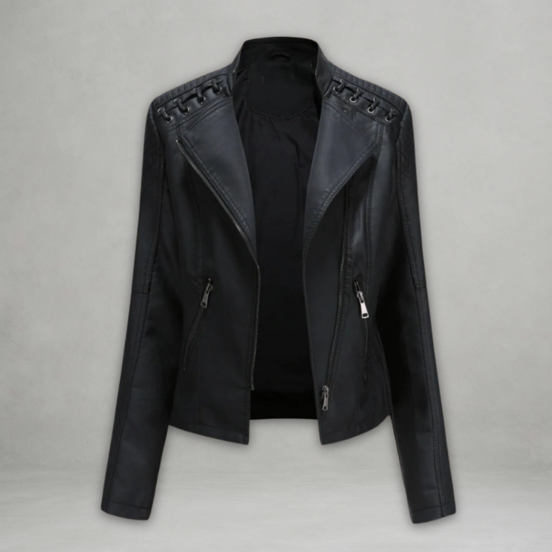 Nicole | Chic Leather Jacket