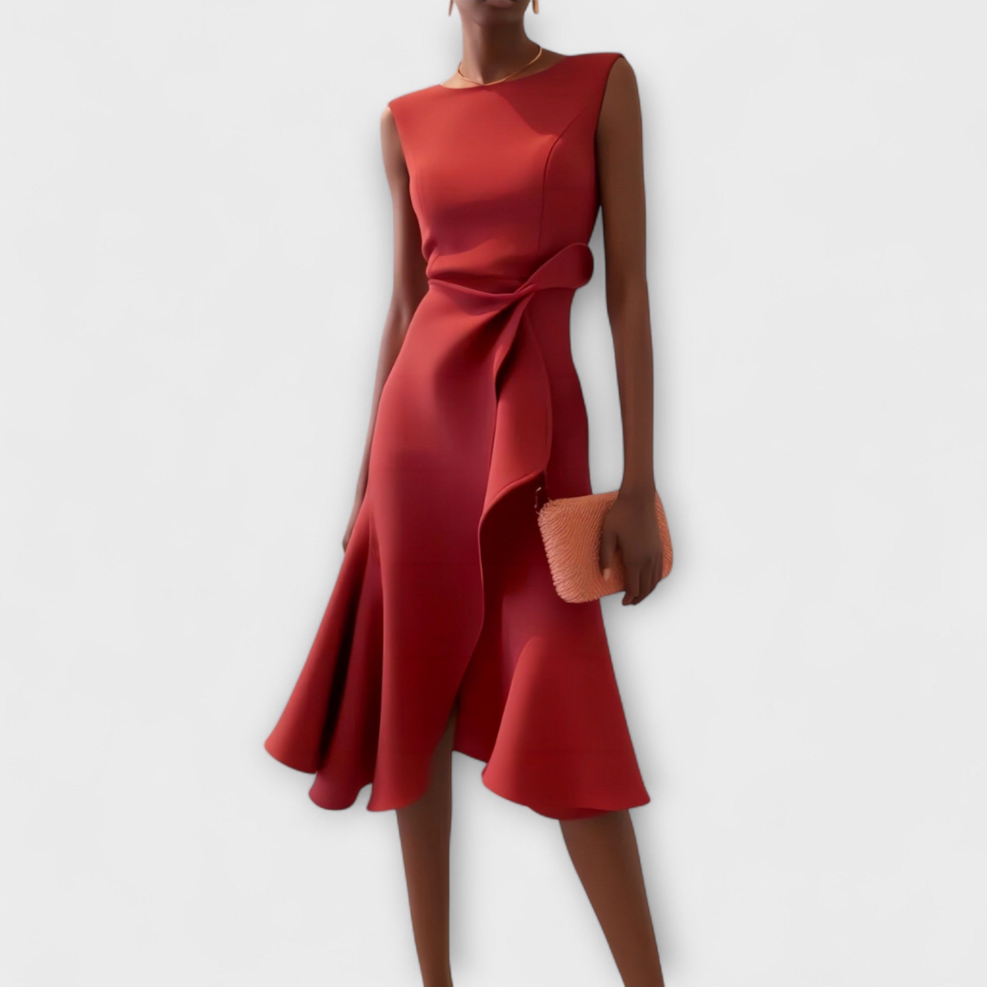 Juliette | Asymmetrical Draped Dress