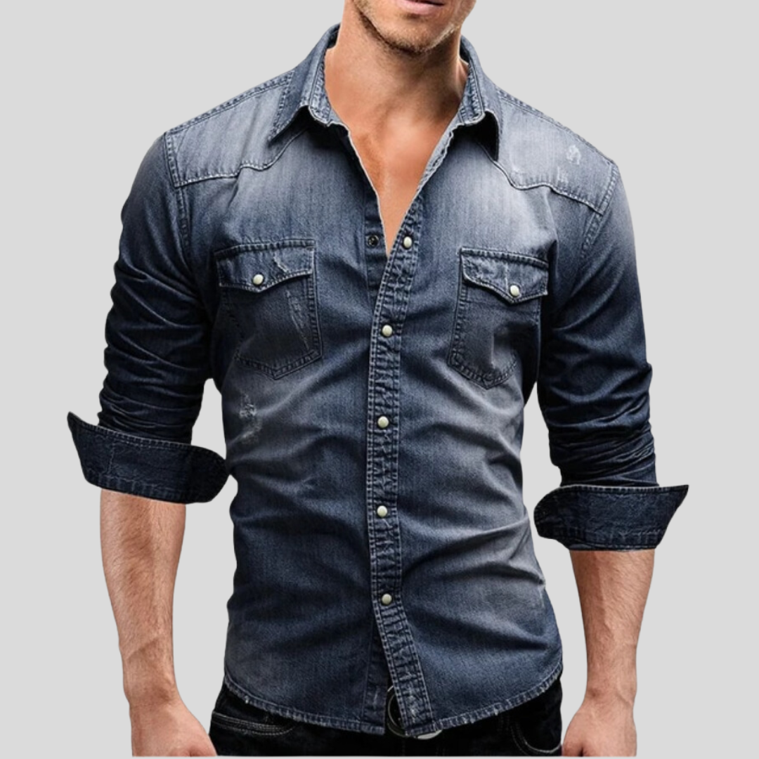 Liam | Modern Denim Dress